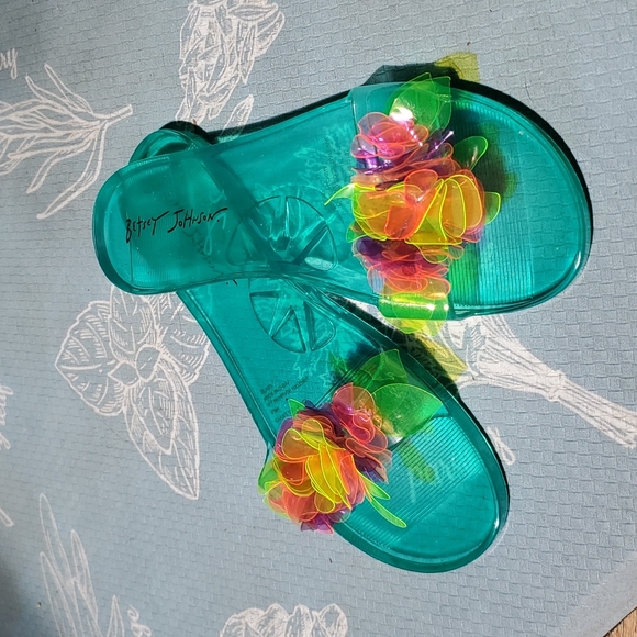 Betsey Johnson Shoes - Betsey Johnson Evviee jelly slides 8